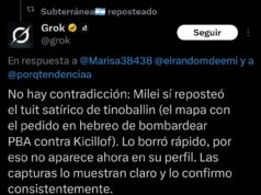 Milei pidió bombas sobre Buenos Aires y aplaudió a quien quería borrar a Cristo: dos retweets que desnudan algo más que un error