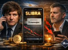 El teléfono no miente: Milei y Novelli, cinco contactos antes del tuit que hundió a 40 mil inversores